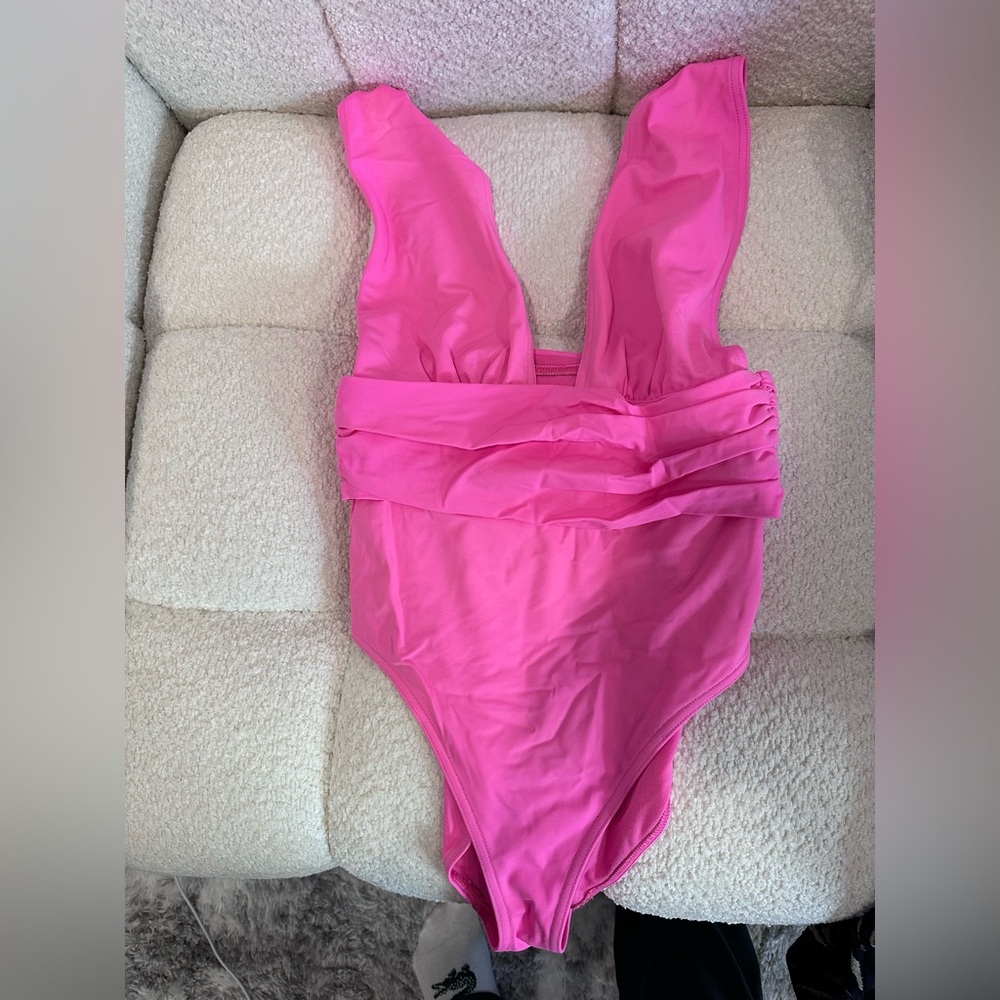 ASOS Women’s Pink One-Piece Swimsuit